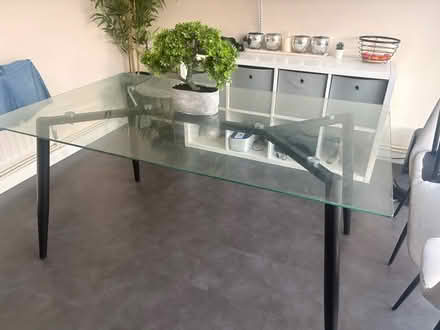 Photo of free Glass table (Crowthorne) #2