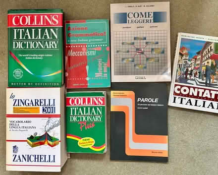 Photo of free Italian Language books (Teddington Tw11) #1