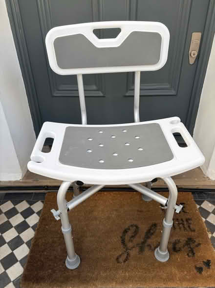 Photo of free Chair for shower (Primrose Hill) #1