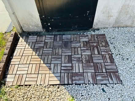 Photo of free Ikea runnen decking tiles brown (High Wycombe HP10) #1