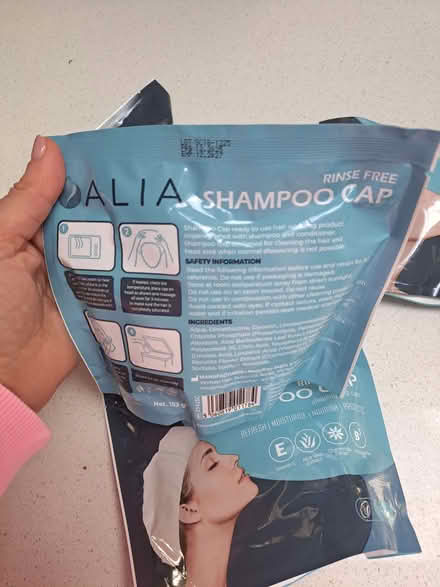 Photo of free 4x Rinse Free Shampoo Caps (Shepherds Bush W12) #1