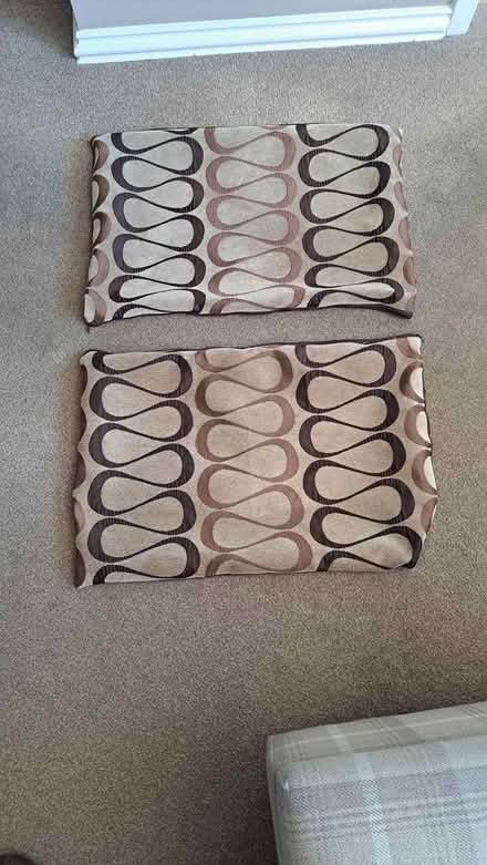 Photo of free X2 Dunelm cushion covers (Littlehaven) #1