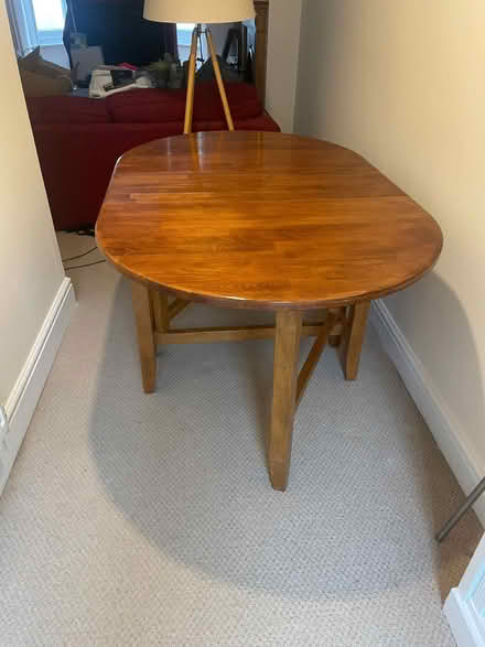 Photo of free Dining table in good condition. Solid. (Wheatley OX33) #3
