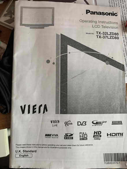 Photo of free Panasonic tv (Holme Hall estate S40) #2