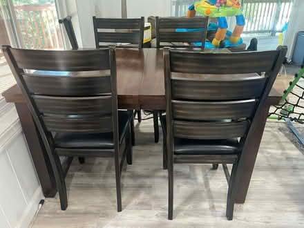 Photo of free Table and Chairs dining room set (Lake arrowhead) #3