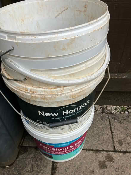 Photo of free Five Plastic Buckets (Bussage GL6) #2