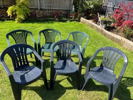 Photo of free Garden chairs x 6 (Kingsholm) #1