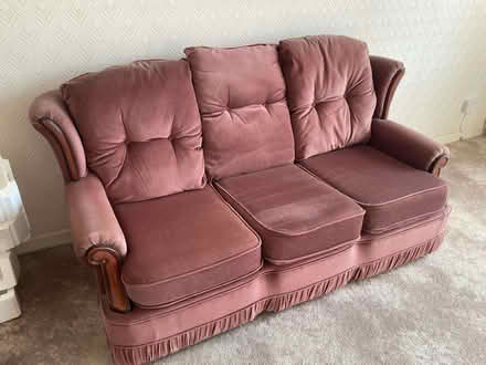 Photo of free Three seater reversible settee (Reddish SK5) #1
