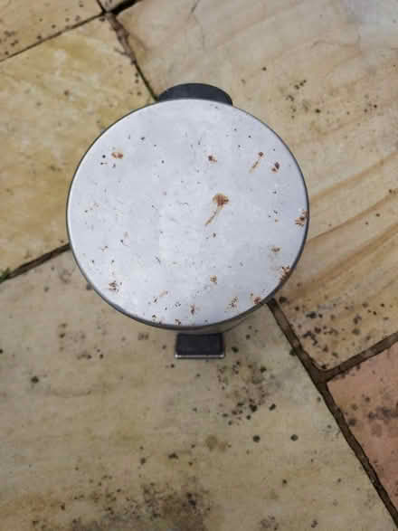 Photo of free Small chrome pedal bin (Kilmacanogue, North Co Wicklow) #2