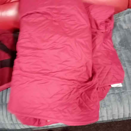 Photo of free Full fitting red quilted pet safe 3-seater sofa cover (Denton M34) #2