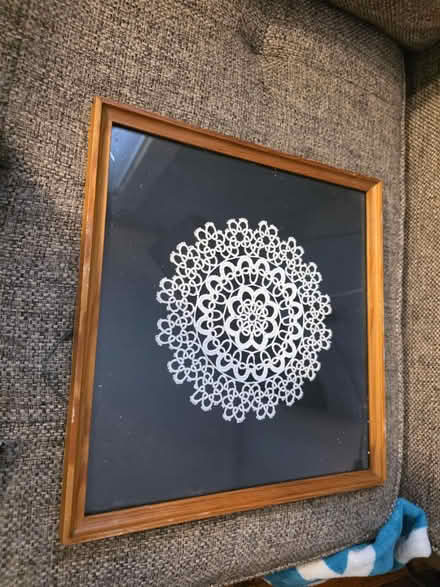 Photo of free Doily & Frame (Near Downtown Ypsilanti) #1