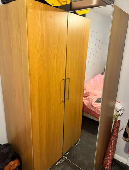 Photo of free Tall wood shelve (Benwell NE4 8QL) #1