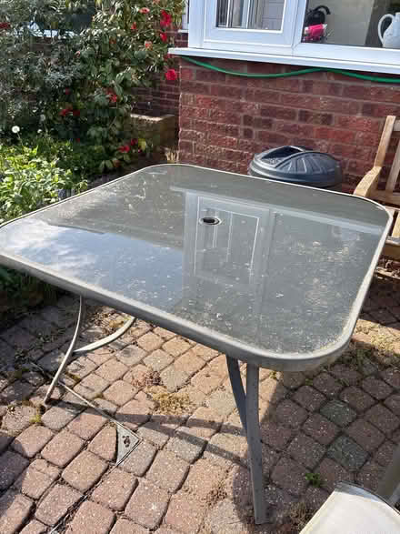 Photo of free Patio table and chairs (Bomere Heath) #1