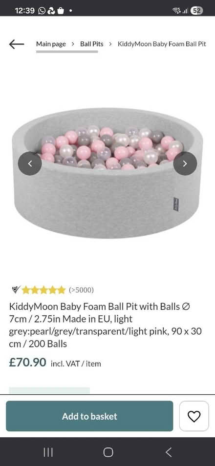 Photo of free Small ball pit, babies and toddlers (NW5 Grafton Terrace) #2