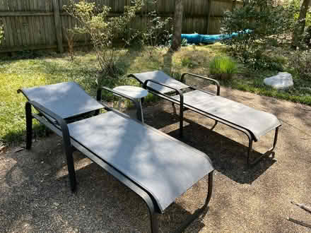 Photo of free 2 lounge chairs (Mantua) #1