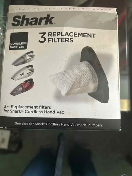 Photo of free 3 Shark hand vac filters (Friendship Heights) #2