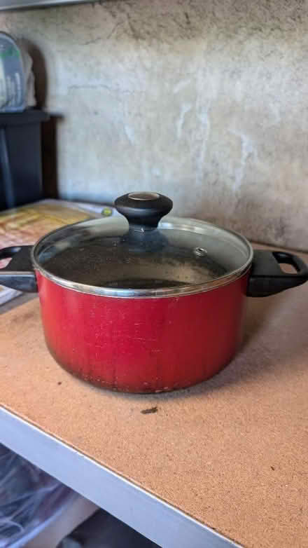 Photo of free Pots, frying pan, wok (Purley CR8) #2