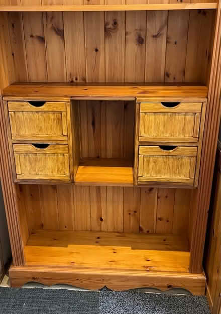 Photo of free Bookcase Solid Wood V Large (Titchfield Common PO14) #3