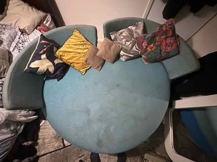Photo of free circle sofa (N22 8RQ) #2