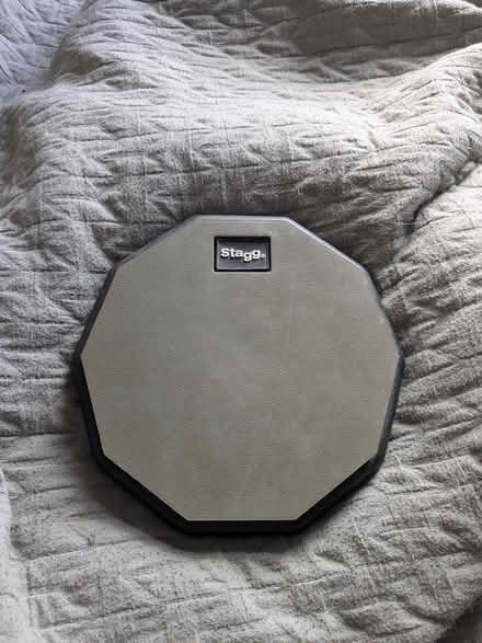 Photo of free Stagg drumming practice pad (Manchester M19) #1