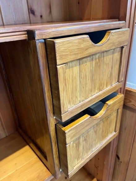 Photo of free Large Wood Bookcase (Titchfield Common PO14) #4