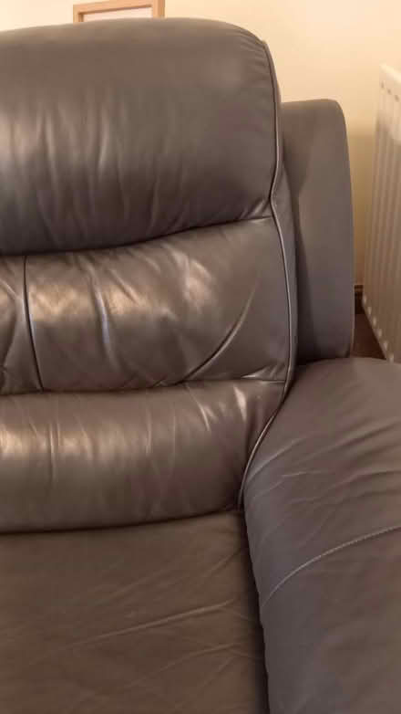 Photo of free Leather 2 Seater Recliner Sofa (Breadsall Hilltop) #4