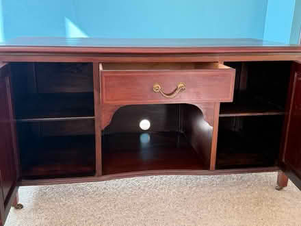 Photo of free Mahogany TV / media unit (Docklow HR6) #3