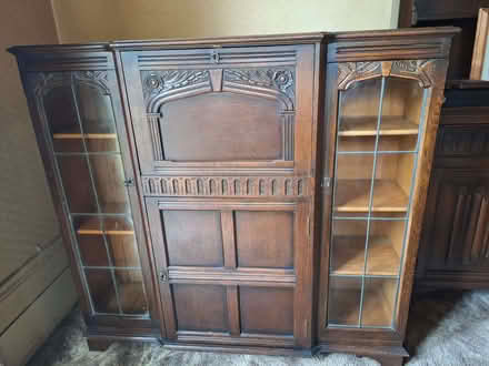 Photo of free Vintage writing bureau with cupboards (Swanley BR8) #1