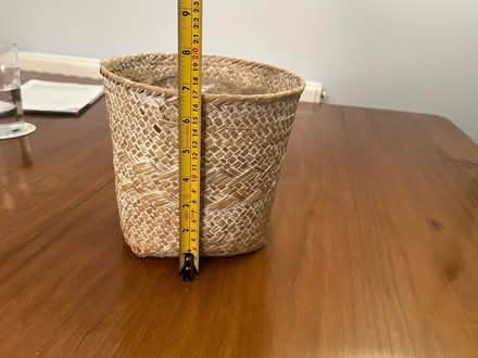 Photo of free Plant pot cover (wicker pattern) (King’s Hedges CB4) #4