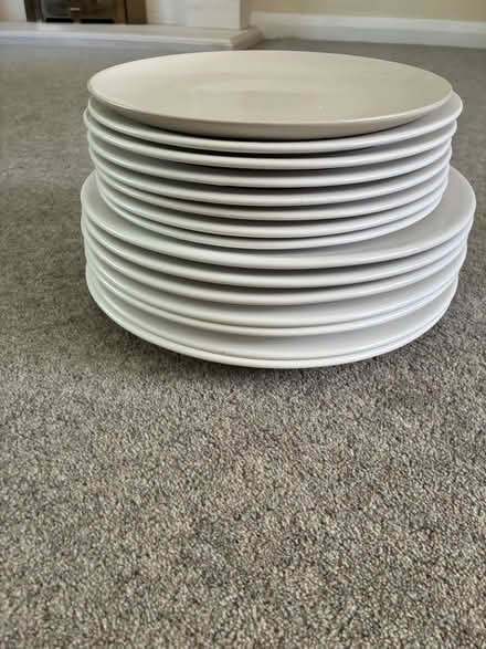 Photo of free White plates (Woosehill RG41) #1