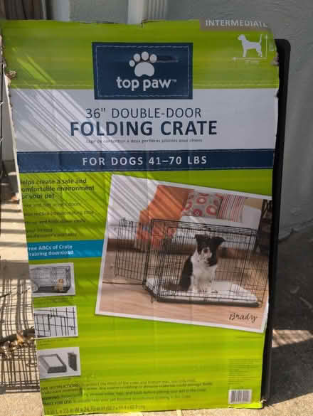 Photo of free Dog crate (Brentwood) #2