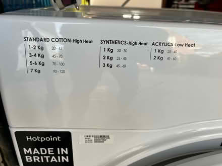 Photo of free Hotpoint Aquarius tumble dryer (Walton on the Hill KT20) #4