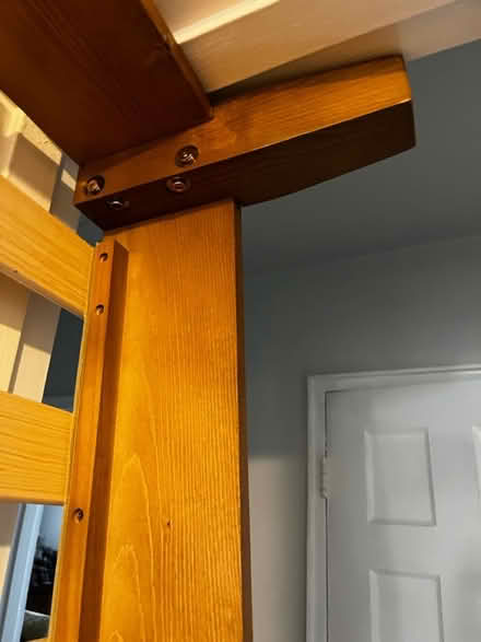 Photo of free Queen-size bedframe (Greensboro) #2