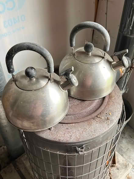 Photo of free 2 gas/hob kettles (Shirley, Croydon) #1