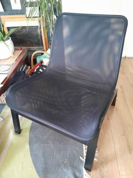Photo of free Easy chair, mesh seat, black (Dublin 8) #1