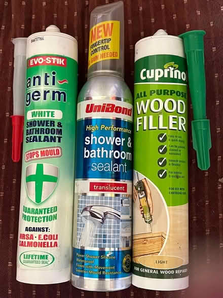 Photo of free New Wood filler 2 bathroom sealant (Shirley, Croydon) #1