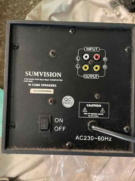 Photo of free Sumvision speakers (Haslemere GU27) #2