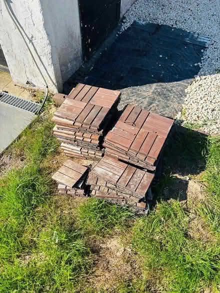 Photo of free Ikea runnen decking tiles brown (High Wycombe HP10) #3