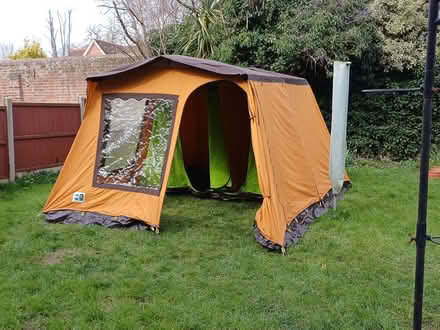 Photo of free Large frame tent sleeps 4+ (Fords Farm RG31) #1