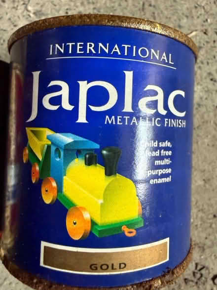 Photo of free Gold metallic finish paint x 2 tins (Salford M30) #2