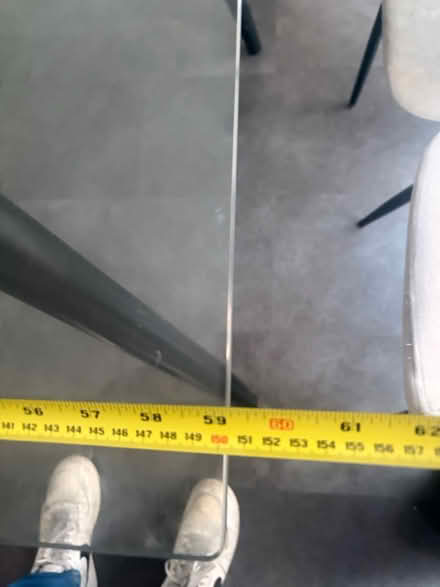 Photo of free Glass table (Crowthorne) #4