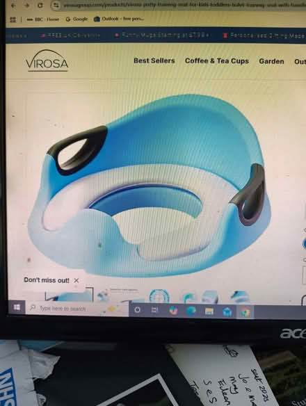 Photo of Toddler toilet seat (Sutton Park DY11) #1