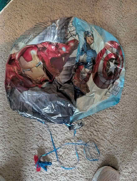 Photo of free One Marvel mylar balloon (Columbia, Clemens Crossing) #2