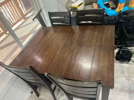 Photo of free Table and Chairs dining room set (Lake arrowhead) #1