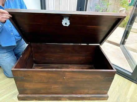 Photo of free Old blanket chest - needs new lid hinges (Twerton BA1) #2