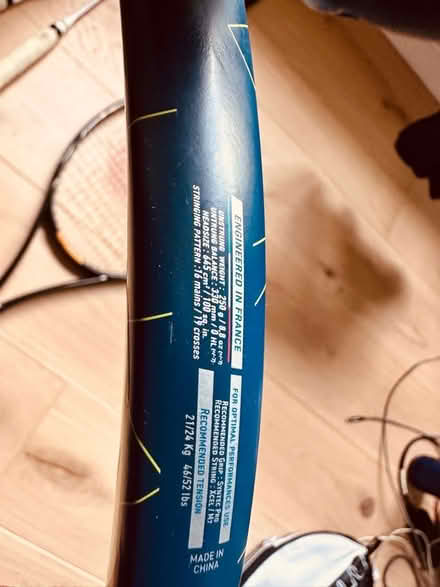 Photo of free 2x Tean tennis rackets (Fleetville AL4) #1