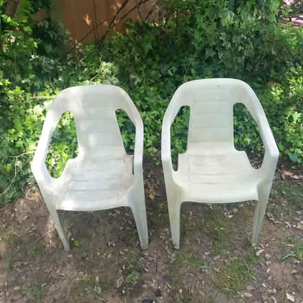 Photo of free 2 kids garden plastic chairs (Watford WD24) #1