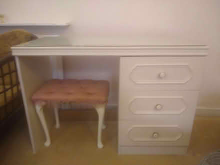 Photo of free Dressing Table and Stool (Brinscall PR6) #1