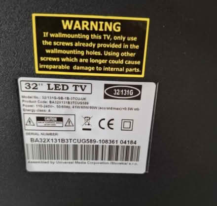 Photo of free 32inch Tv (Bromsgrove B47) #2