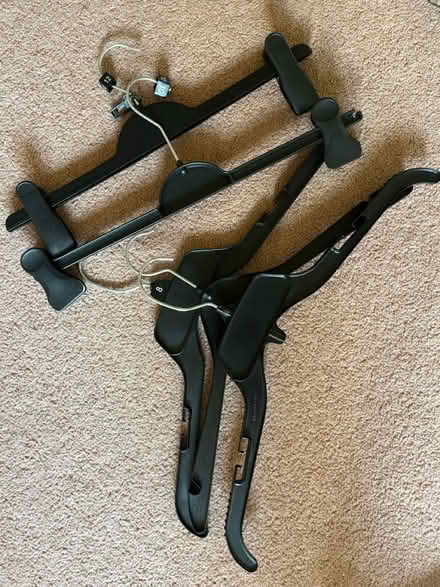 Photo of free Plastic clothes hangers (East Chesterton CB4) #1
